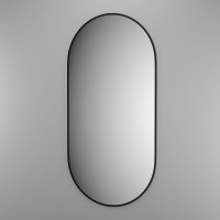 Зеркало Evoform Colora 120х60 BY 0466 с окантовкой - Черный цвет стекло