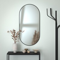 Зеркало Evoform Colora 120х60 BY 0466 с окантовкой - Черный цвет стекло