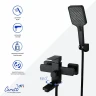 Смеситель для ванны Ceruttispa Клелия (Clelia) VMB CT12064 12064 цвет Черный матовый