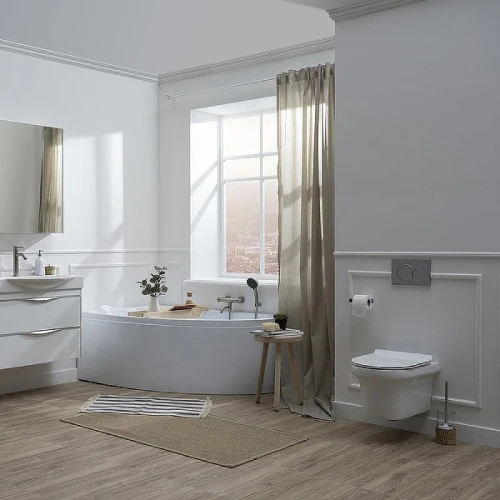 Унитаз подвесной Aquanet Nova BL-101N-WHT NOVA-W 211914 с сиденьем Микролифт