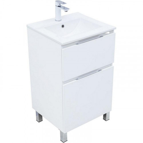 Тумба под раковину Aquanet Алвита New 50 344131 Белая матовая