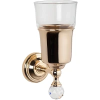 Стакан для зубных щеток TW Crystal TWCR109oro-new sw Золото
