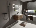 Смеситель для душа Hansgrohe Vivenis 75620670 Черный матовый латунь на стену