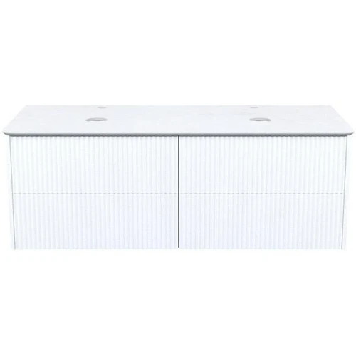 Тумба под раковину Iddis Aiger 120 AIG12W0i95K подвесная Белая матовая