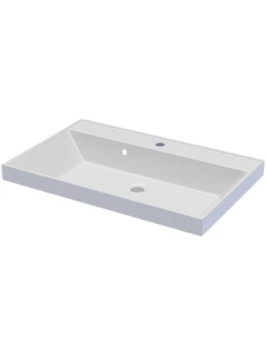 Тумба с раковиной Uperwood Tanos 70 291020333+Classic 70 291020336 цвет Черный матовый