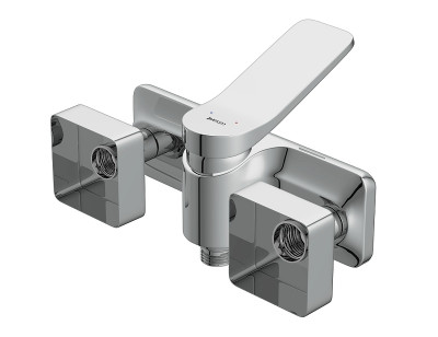 Смеситель для душа Cersanit Odra 63052 Хром латунь на стену
