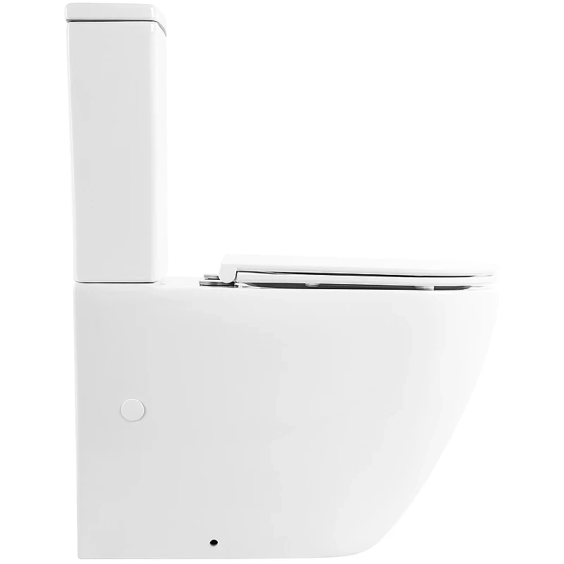 Унитаз компакт BelBagno Sfera-R BB2141CPR/BB870SC без бачка с сиденьем Микролифт фаянс напольный