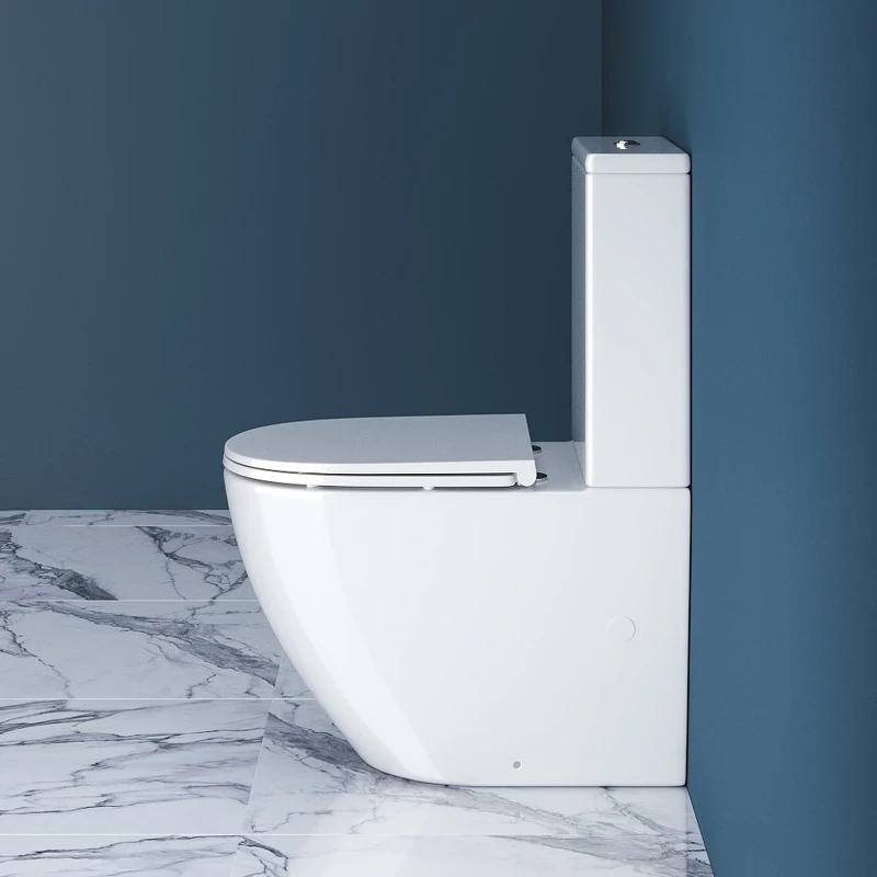 Унитаз компакт BelBagno Sfera-R BB2141CPR/BB870SC без бачка с сиденьем Микролифт фаянс напольный
