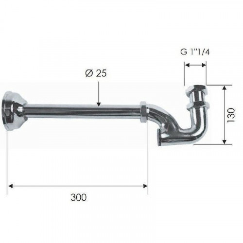 Сифон для раковины Remer 972114 Хром
