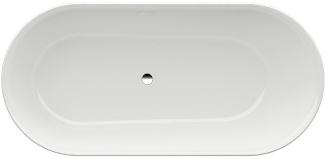Ванна из искусственного камня Laufen Kartell 172x82 2.2633.2.000.000.1 Белая