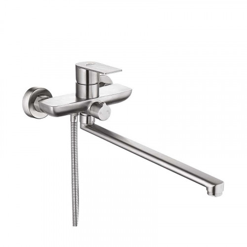 Смеситель для ванны Fashun A52219 универсальный цвет Сатин