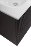 Тумба с раковиной BelBagno Uno 60 UNO-600-2C-SO-GSO+Eco 60 CZR-8073-60 подвесная цвет Темно-серый матовый