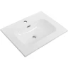 Тумба с раковиной BelBagno Uno 60 UNO-600-2C-SO-GSO+Eco 60 CZR-8073-60 подвесная цвет Темно-серый матовый