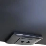 Зеркальный шкаф Континент Eltoro black LED 76 МВК114 с подсветкой Черный МДФ / ЛДСП, стекло