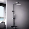 Душевая система Damixa Scandinavian Pure 936810000 с термостатом Хром латунь на стену
