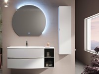 Тумба под раковину Cezares Elettra 100 55525 подвесная Bianco opaco МДФ / ЛДСП
