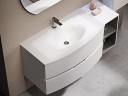 Тумба под раковину Cezares Elettra 100 55525 подвесная Bianco opaco МДФ / ЛДСП
