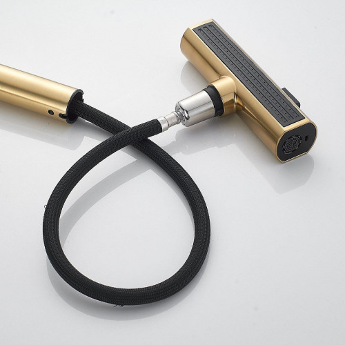 Смеситель для кухни Shevanik S263G цвет Золотой сатин