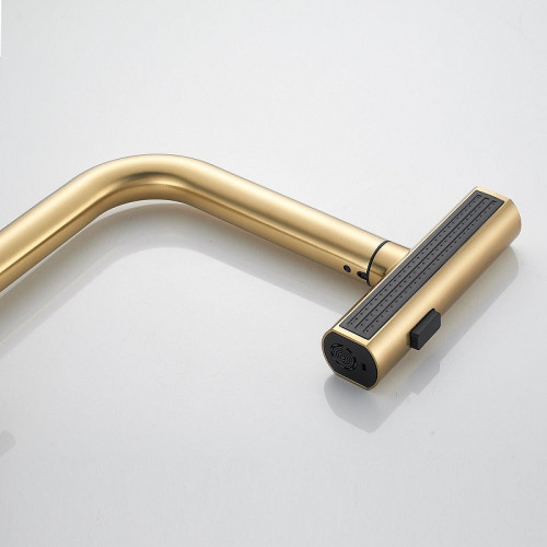 Смеситель для кухни Shevanik S263G цвет Золотой сатин