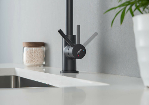 Смеситель для кухни Aquatek Европа AQ1382MB Черный матовый латунь