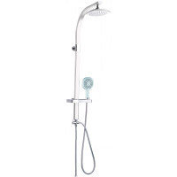 Душевая система Creavit SH773 Белая нержавеющая сталь на стену