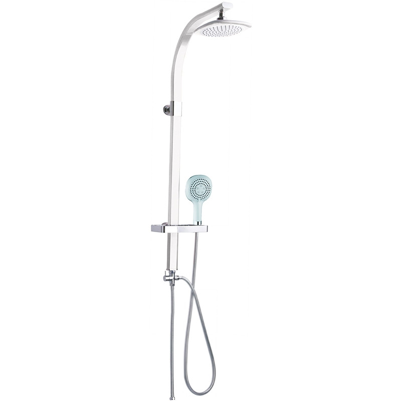 Душевая система Creavit SH773 Белая нержавеющая сталь на стену