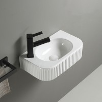 Раковина Vincea 45 L VBS-503 Белая фарфор подвесная