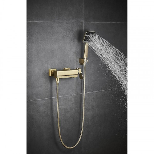 Смеситель для ванны Fmark FS8724-22C цвет Золото матовое