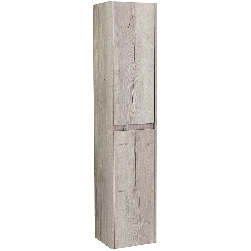 Шкаф пенал BelBagno Kraft 33 R KRAFT-1600-2A-SC-RGB-R подвесной Rovere Galifax Bianco МДФ / ЛДСП