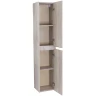 Шкаф пенал BelBagno Kraft 33 R KRAFT-1600-2A-SC-RGB-R подвесной Rovere Galifax Bianco МДФ / ЛДСП