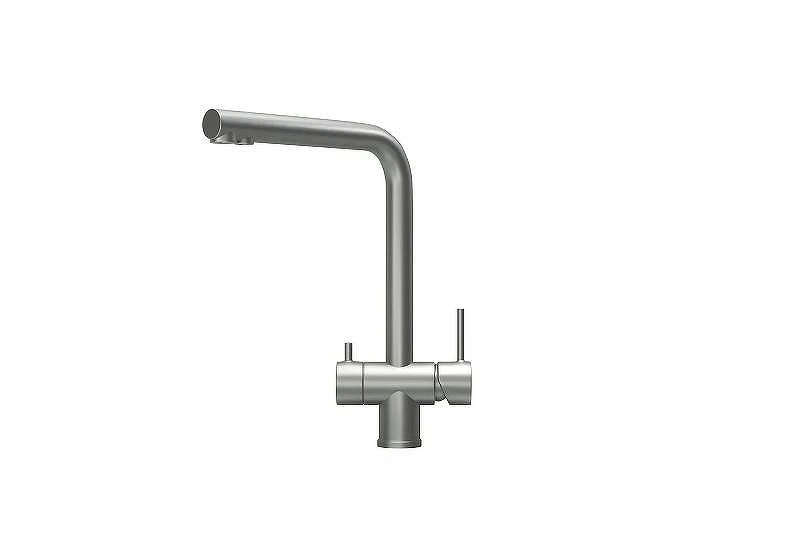 Смеситель для кухни Granula Kitchen Space 7011 цвет Сталь матовая