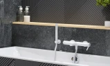 Смеситель для ванны Excellent Pi Arex AREX.1205WH Белый на стену