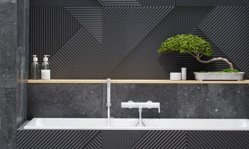 Смеситель для ванны Excellent Pi Arex AREX.1205WH Белый на стену