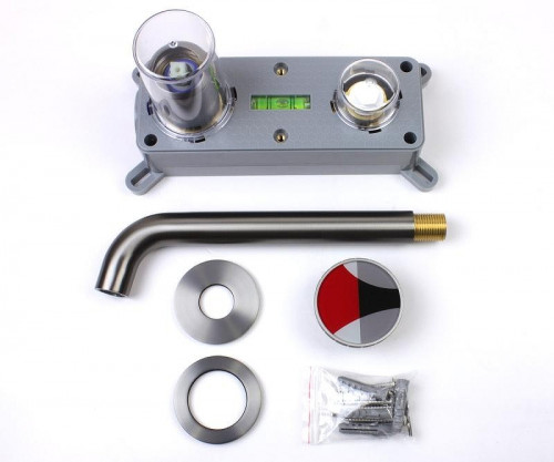 Смеситель для раковины Bronze de Luxe OMG! 9007GM-R цвет Графит матовый Красный