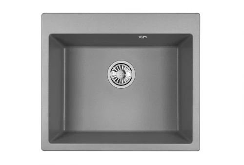 Кухонная мойка Granula 60 6001 цвет Алюминиум