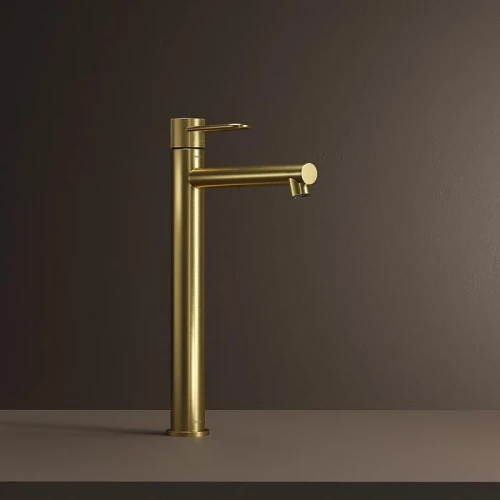 Смеситель для раковины Iddis Duna DUNMG01i01 Золото матовое