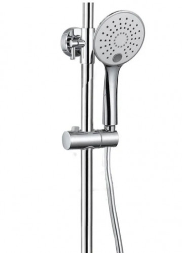 Душевая система Aquanet Arctic AF520-72-R-CW Хром Белый латунь на стену