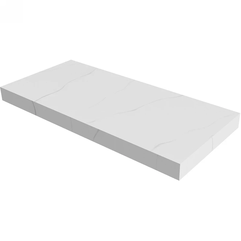 Столешница под раковину Boheme Armadi Art Flat 100 869-100-CLCT Белый мрамор искусственный камень (литьевой мрамор)