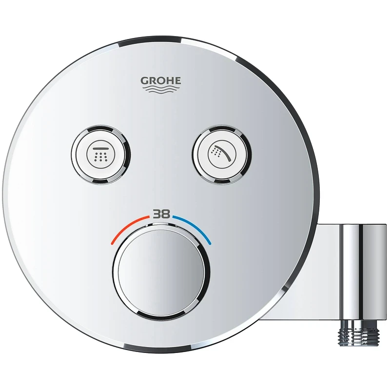 Смеситель для душа Grohe Grohtherm SmartControl 29120000 с термостатом Хром