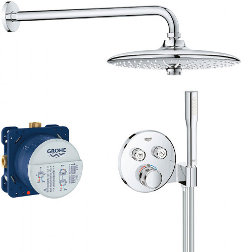 Смеситель для душа Grohe Grohtherm SmartControl 29120000 с термостатом Хром