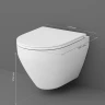 Унитаз AM.PM Spirit V2.0 C701700SC подвесной с сиденьем Микролифт фарфор подвесной