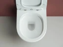 Комплект унитаза Ceramicanova Forma CN3009 с инсталляцией Berges Atom 410 040332 с сиденьем Микролифт и Черной матовой клавишей смыва фарфор подвесной