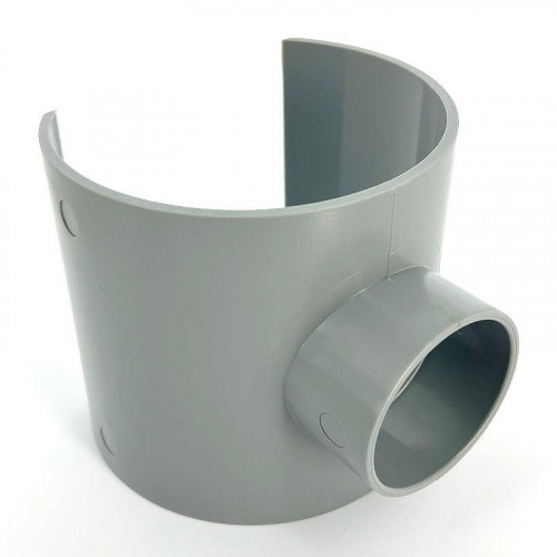 Врезка в канализационную трубу McAlpine MRSOB-50 цвет Серый