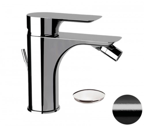 Смеситель для биде Remer Infinity I20CFP цвет Черный брашированный хром