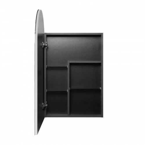 Зеркальный шкаф Aquaton Санта-Барбара 60 L 1A286402CB82L цвет Антрацит