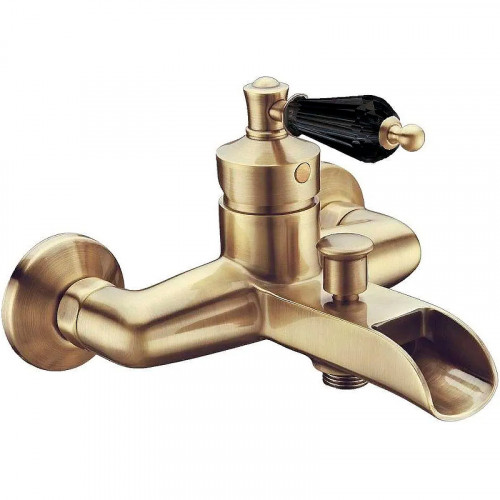 Смеситель для ванны Boheme Vogue 203-BSW Бронза латунь на стену