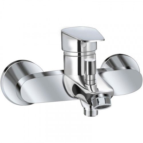 Смеситель для ванны AQUAme Prato AQMP6112 Хром латунь на стену