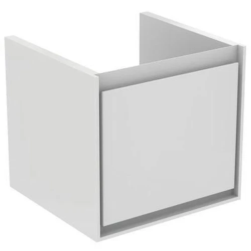 Тумба под раковину Ideal Standard Connect Air 50 E0842B2 подвесная цвет Glossy White + Matt White (Белый глянцевый + Белый матовый)