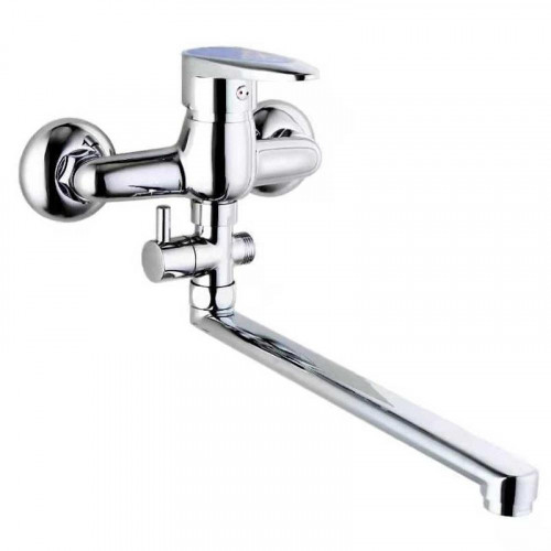 Смеситель для ванны Fashun A2150BLUE универсальный цвет Хром Синий