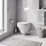 Комплект унитаза с инсталляцией AM.PM Inspire FlashClean IS49001.501700 с сиденьем Микролифт и Белой клавишей смыва фарфор подвесной